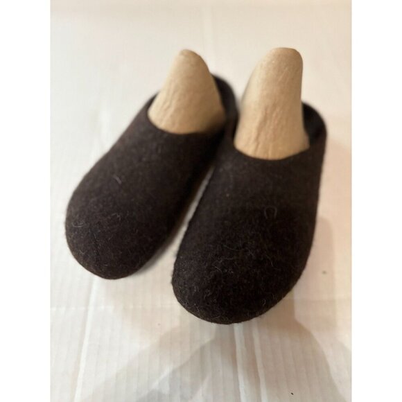 Magicfelt Slippers size 10 Brown Wool - Picture 1 of 5